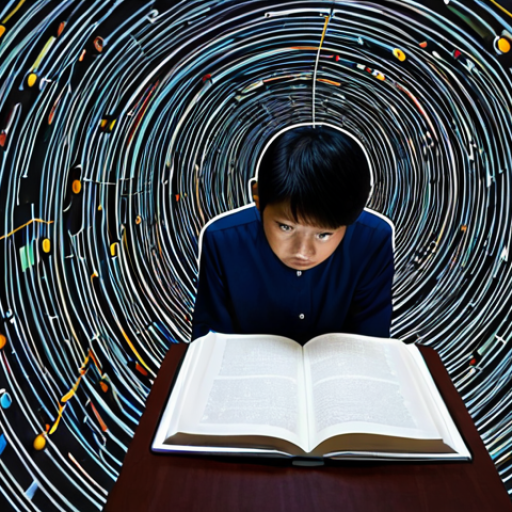 지식 활용 실천 프로젝트의 목표 설정 방법 - **Prompt 1: The Gap Between Knowing and Doing**
"A young Vietnamese professional, looking though...