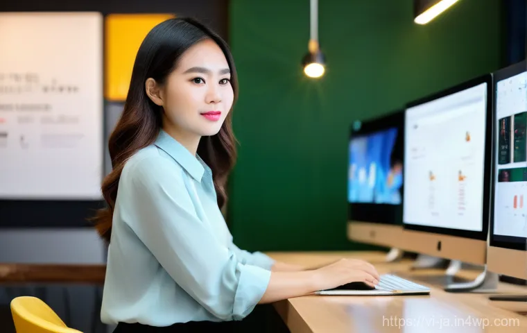 지식 활용 실천 프로젝트의 지속적인 피드백 시스템 - **Prompt:** A young Vietnamese professional, in their late 20s, actively engaged in a dynamic, moder...