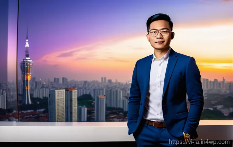 지식 활용 실천 프로젝트의 지속적인 피드백 시스템 - **Prompt:** A young Vietnamese professional, in their late 20s, actively engaged in a dynamic, moder...